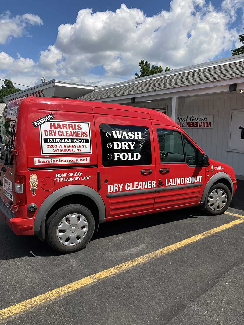 Wash/Dry/Fold Famous Harris Dry Cleaners and Laundromat